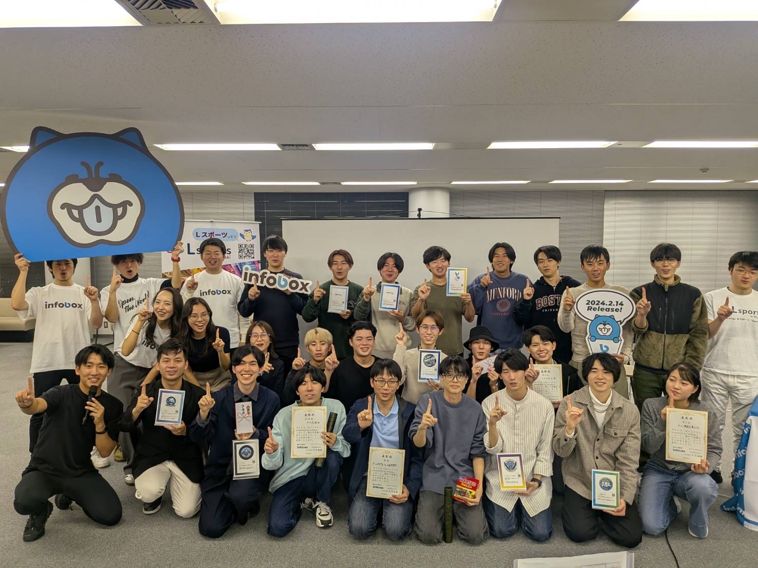 Lsports infobox presents AIコンテスト